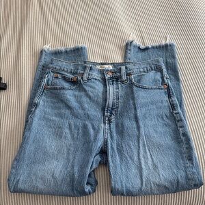 Madewell The Perfect Vintage Crop Jeans